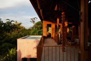 Kado Kubu Modern Tropical 2BR Pink Villa with Sky Pool with Ocean Views in Uluwatu