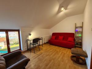 Maisons de vacances Gite familial avec piscine partagee, terrasse et WiFi - FR-1-591-635 : photos des chambres