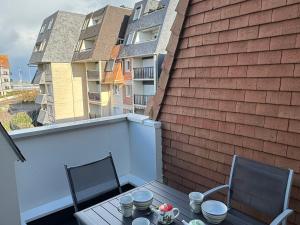 Appartement 2 pièces avec balcon, parking, internet et animaux acceptés à Cabourg - FR-1-487-375