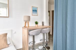 Appartements STUDIOS cosy Quartier Harteloire proche centre-ville : photos des chambres