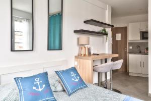Appartements STUDIOS cosy Quartier Harteloire proche centre-ville : photos des chambres