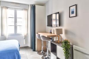 Appartements STUDIOS cosy Quartier Harteloire proche centre-ville : Studio