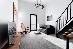 Modern apartment with sauna