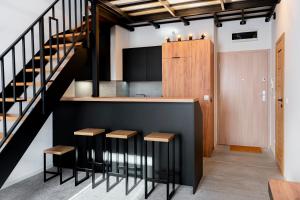 Modern apartment with sauna