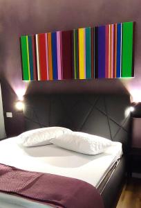 Ancient Rome Colosseum modern and bright apartment