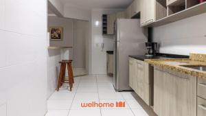 Apartamento a 250m da praia na Praia Grande