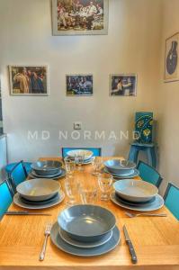 Belle Maison centre Villerville - 8 personnes - Terrasse