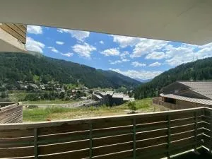 T2 cosy, vue montagne et village - Allos