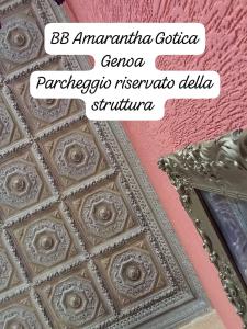 B&B Amarantha Gothica Genoa