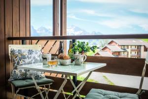 Appartements Slow Chalet Etale Ski in-out Duplex Mountain View Balcony & Free parking : photos des chambres