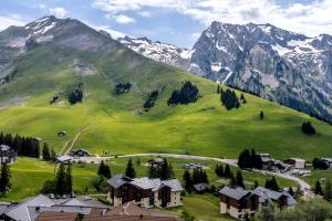 Appartements Slow Chalet Etale Ski in-out Duplex Mountain View Balcony & Free parking : photos des chambres