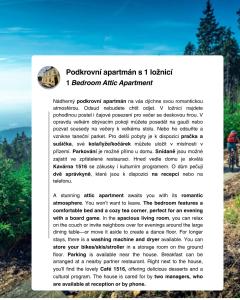 Apartmány za Královskou mincovnou