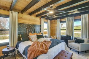 Stunning Celina Home with Hot Tub, Views and Fire Pit!