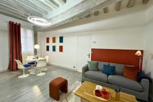 Appartements Henri en scene - Charme & Confort en Hypercentre Chartres - Au pied de la Cathedrale : photos des chambres