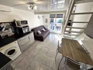 Résidence Hawai 1 - VILLA T1 MEZZ 4 couchages PORT LEUCATE. Réf: 7H1_444 MAE-1861