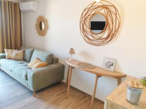 cap esterel vue mer et climatisation Bat E1 303 face aux piscines