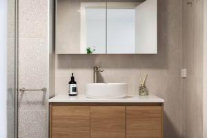 A Wabi-Sabi Style Apartment at City