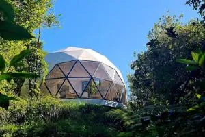 The Geodesic Dome in Pohara Golden Bay - Awa-iti