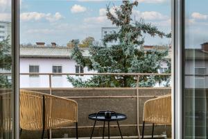 Modernes Apartment in Linz mit Netflix & Balkon