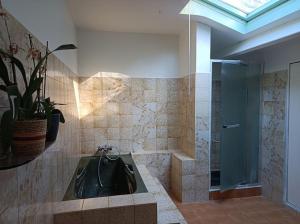 maison face au château