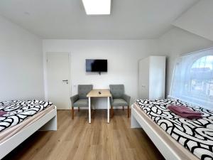 Helle und bequeme Monteurwohnung mit Balkon