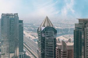 Highest Infinity Pool Burj Khalifa View