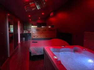 Love room villa rhôna avec jacuzzi