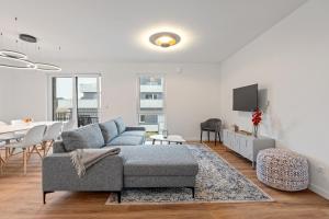 Seaside Suite 4 mit Balkon und moderner Einrichtung