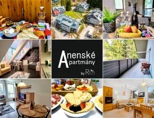 Tiché Anenské Apartmány s hotelovým servisem, s možností bufetových snídaní a s exklusivním saunovým wellness GROTTA SPA - by Relax Harrachov - 伊泽卡
