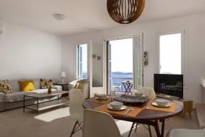 Sea & Sunset Balcony Island House - Batsi