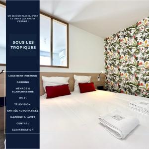 Appartements Sous Les Tropiques - Clim - Parking - Central : Appartement 1 Chambre Supérieur