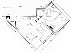 Appartement spacieux 2 pièces près des pistes, 4 pers. - FR-1-455-175