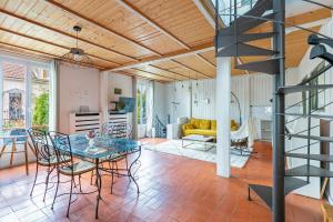 Villas Maison rustique a 11min de Paris, cadre chaleureux : photos des chambres