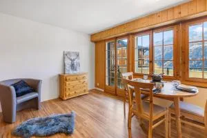 Chaleureux studio avec vue époustouflante - Chandolin