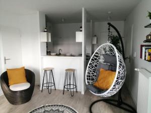 Appartements TROPIK, Chic 15 min de Paris Quais de Seine : photos des chambres