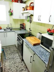 Habitación doble exterior en piso compartido