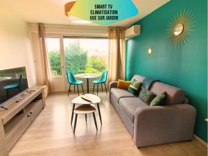 Le PicVert - Ideal couples & professionals - FREE Parking - 400m Hospital - 15min Train station & HISTORIC Center - Air conditionner - Calm & Cosy