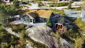 Koseliv - Wellnesshütte mit Panoramablick und Home Gym - Vråliosen