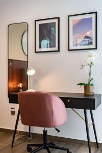 Two Luxurious Apartments with Private Balconies