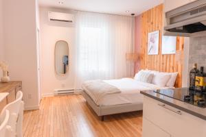 #4 - Quaint Studio - Self Check in - Plateau - St-Denis - AC - TV