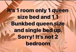 Maria Kulafu Kubo House 1 BIG BEDROOM with Wifi