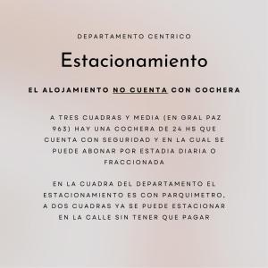 Departamento céntrico - Leer condiciones y precio