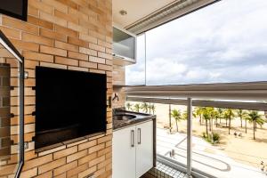 Resort-Beira-mar com piscina, ar-condicionado e 2 suítes