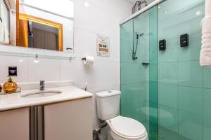 Resort-Beira-mar com piscina, ar-condicionado e 2 suítes