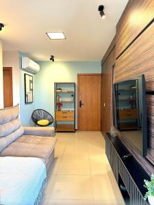 Apto 2Q com Ar em Todos os Cômodos | Praia a 150m