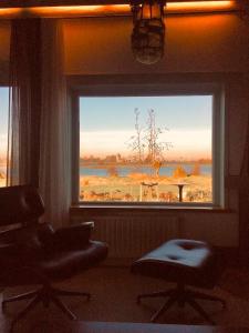 Unique place on the river Waal