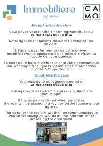 CONGRES - Appartement 4 personnes grande terrasse dans le Carré dOr à Nice