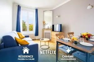 Héritage Haussmannien - T2 de Charme - Saintry-sur-Seine