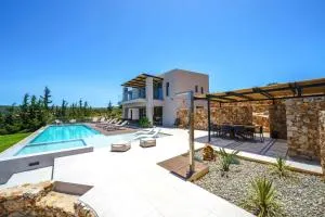 In Vivo Villa - Breathtaking View -90sqm Heated Infinity Pool - Áyios Pávlos