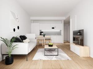 Compact 2BDR Apartment with Private Sauna